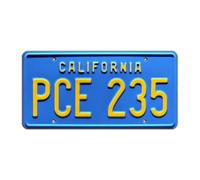 Celebrity Machines Stranger Things | PCE 235 | Metal Stamped License Plate
