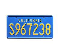 Celebrity Machines The A-Team | S967238 | Metal Stamped License Plate