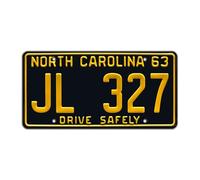 Celebrity Machines The Andy Griffith Show | JL 327 | Metal Stamped License Plate