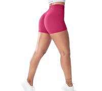 Celer Womens Workout Shorts Seamless Scrunch Butt Gym Shorts High Waisted Yoga Athletic Booty Shorts, Virtual Pink, M
