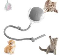 Celery Pets Cat & Dog Toy Ball - Spinkit Electric Self Rolling, 360° Smart Interactive Chase Pet Toy (A-Gray-1pcs)