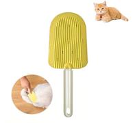 Celery Pets Cat Tongue Comb,Pet Massage Comb,Pet Ice Cream Massage Comb,Cat Grooming Brush,Soft Silicone Cat Comb,Cat Tongue Licking Hair Comb,Simulated Cat Tongue Comb,Cat Tongue Brush (B)