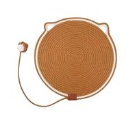 Celery Pets Dual Scratching Pad,Scratching Pads for Indoor Cats,Cat Scratcher Mat,Natural Cotton Rope Cat Scratching Pad,Large Size Cat Bed Cat Scratching Pad (Brown, 50cm)