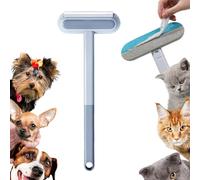 Celery Pets Hair Remover Brush, 4 in 1 Celery Multifunctional Hair Removal Brush, Reusable Celery Pets Hair Removal Washable for Dog and Cat, Adjustable Lint Brush for Carpet, Gentle (1pc)