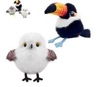 Celery Pets Rechargeable Flapping Bird Cat Toy, Celerypets Meowvo Interactive Cat Toys, Touch Activated Interactive Chirping & Flapping Toy for Indoor Pets (Color1+3)