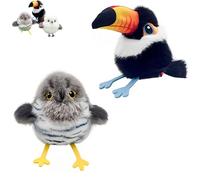 Celery Pets Rechargeable Flapping Bird Cat Toy, Celerypets Meowvo Interactive Cat Toys, Touch Activated Interactive Chirping & Flapping Toy for Indoor Pets (Color2+3)