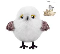 Celery Pets Rechargeable Flapping Bird Cat Toy, Meowvo Celery Pets Cat Toys, Three-Mode Wing Flap, Cats Self-Entertainment Simulation Bird Toy (Long Tailed)