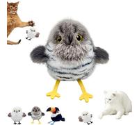 Celery Pets, Rechargeable Flapping Bird Cat Toy, Motion Activated with Three-Mode Wing Flap, Can Imitate The Sound of Birds, Unleash Your Chasing Instinct, Suitable Bored Indoor Cats (Cuculus canorus)