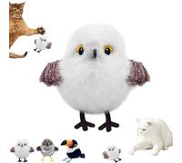 Celery Pets, Rechargeable Flapping Bird Cat Toy, Motion Activated with Three-Mode Wing Flap, Can Imitate The Sound of Birds, Unleash Your Chasing Instinct, Suitable Bored Indoor Cats (Paridae)