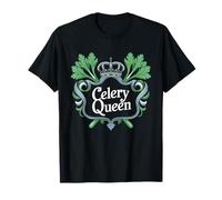 Celery Queen Funny Vegetable Lover Gift for Women T-Shirt