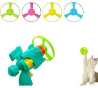 Celerypet Light- Flying Disc Cat Launcher Set, Celery Pet Sky-Chase Propeller Launcher Cat Toy,Cats Playing Tracking Interactive Toys,for Small & Medium Breed Cats,Flying Toys for Cat (1 Set)