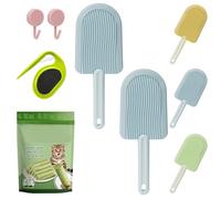 Celerypets Cat Tongue Comb, Cat Tongue Brush, Cat Tongue Licking Hair Comb, Simulated Cat Tongue Comb, Soft Massage Tongue Brush For Shedding (B*2)