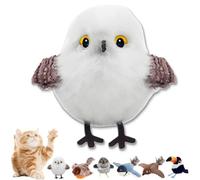 CeleryPets Rechargeable Flapping Bird Cat Toy, CeleryPets Flapping Bird Cat Toy, New Interactive Cats Toys, with Three-Mode Wing Flap, for Your Favorite Pets (Color E)