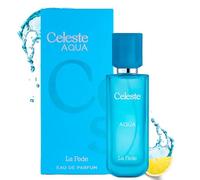 Celeste Aqua 100 ml Eau de Parfum by La Fede Khadlaj | Unisex Marine Citrus Perfume with Jasmine Ginger & Amber | Long-Lasting EDP