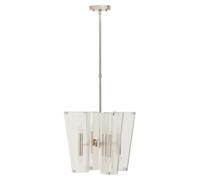 Celeste Pendant Light Interiors by Premier Silver One Size