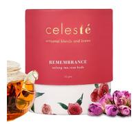 CelesTe Remembrance - Rose Tea Loose Leaf - Premium Blend of Rose buds | 100% Natural Loose Leaf Oolong Tea (50gm) (25 Cups)