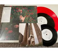 Celeste - Woman of Faces Red with Black Blob Vinyl LP + Bonus 7" Vinyl