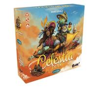 Celestia Duo - Cooperative 2-Person Game with Airships, Dice & Pirates - Exciting Adventure with Push-Your-Luck Mechanics - Compact, German - ELZNIR GAMES