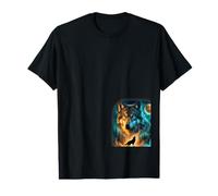 Celestia l- Forest - Howling - Wolf Value Graphic T-Shirt