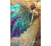 Celestial Angel Dreams Journal: A Mystical Writing Notebook with Surreal Fantasy Angel Art, Sparkles, and Dreamy Inspiration