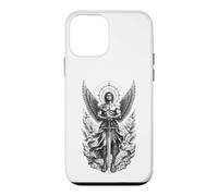 Celestial Angel Warrior Sword Wings Divine Guardian Case for iPhone 12 mini