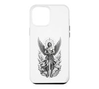 Celestial Angel Warrior Sword Wings Divine Guardian Case for iPhone 12 Pro Max
