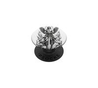 Celestial Angel Warrior Sword Wings Divine Guardian PopSockets Adhesive PopGrip