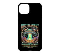 Celestial Anomaly UFO Tractor Beam Space Visitation Case for iPhone 15 Plus
