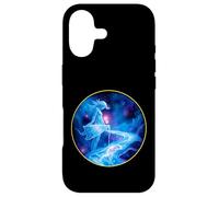 Celestial Aquarius Water Bearer in Cosmic Blue - Big Logo Case for iPhone 17