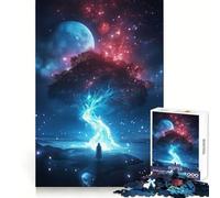 Celestial Awakening 1000 Piece Jigsaw Puzzles- Cognitive Recall Restful Activity Sharp Cut size 38x52cm
