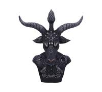 Celestial Black and Silver Baphomet Bust 33cm Nemesis Now - IN STOCK