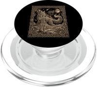 Celestial Bobcat Tarot Card Constellation Desert Moon Astron PopSockets PopGrip for MagSafe