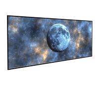 Celestial Bodies Diamont Painting Moon Diamond Art Accessories 5D Round Full Drill Gem Cross Canvas Painting Pictures Kits for Adults Beginners for LIiving Room Wall Decor, Gifts 28x56in PJY9 V-2