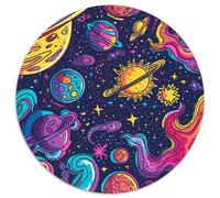 Celestial Body 1000 Piece Round Jigsaw Puzzles What Happens Next Educational Games for Adults And Kids 1000pcs (67.5x67.5cm)