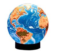 Celestial Body Decor Night Light, Globe Star Solar System Lamp, Globe Nightlight, Realistic 3D Celestial Planet Lamp for Room Table Desk Decor Ambiance Lamps and Birthday (Earth)