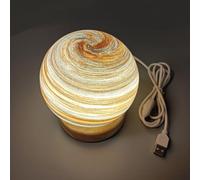 Celestial Body Decor Night Light, Realistic 3D Celestial Planet Lamp, Globe Nightlight, Star Solar System Light, Unique Planet Mood Lighting Lamp Decor for Home Nights Table Desk, Room Decors (E)