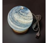 Celestial Body Decor Night Light, Realistic 3D Celestial Planet Lamp, Globe Nightlight, Star Solar System Light, Unique Planet Mood Lighting Lamp Decor for Home Nights Table Desk, Room Decors (G)