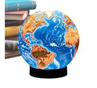 Celestial Body Decor Night Light, Solar System Desk Light, Astronomy Decor Lamp, Vivid Pattern Detailing, Sturdy Structure, 17cm, for Home Theater Or Space-Themed Party