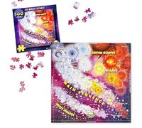 Celestial Buddies So Many Stars! 500 Piece Jigsaw Astronomy Space Puzzle and Poster for Ages 8+ | Educational Star Poster for Science STEM Learning (So Many Stars!)
