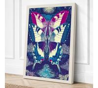 Celestial Butterfly Canvas Wall Art Print 30x20 Inch