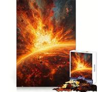 Celestial Cataclysm︰ The Final Burst Hard Jigsaw Puzzle for Adults 1000 Pieces Recall Skill Relaxed Leisure Crisp Edges size 38x26cm