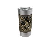 Celestial Centaur Tarot Card Constellation Stainless Steel Insulated Tumbler