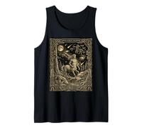 Celestial Centaur Tarot Card Constellation Tank Top