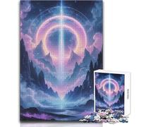 Celestial Convergence Puzzle for Adults 1000 Pieces Focus Building Educational Activity for Festive Occasions Size 38x52cm