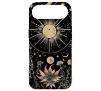 Celestial Cottagecore Moon Astrology Astronomy Wildflowers Case for iPhone Air
