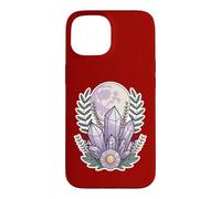 Celestial Crystals Moon Mystical Boho Case for iPhone 15
