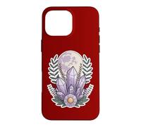 Celestial Crystals Moon Mystical Boho Case for iPhone 16 Pro Max