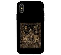 Celestial Daitengu Tarot Card Yokai Myth Case for iPhone X/XS