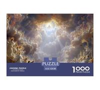 Celestial DeityBreathtaking Jigsaw Puzzles for Adults God A 1000-Piece (Advanced) Assortment of Impossible, Hard, And Difficult Challenging Puzzle Educational Games for Women And Men - A Thrilling End