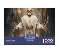 Celestial DeityComplex 1000-Piece Jigsaw Puzzles for Adults God Offering An Array of Challenging Puzzle Games - Serves As A Remarkable And Entertaining Gift for Adults And Kids Age 12 Years Up 52x38cm